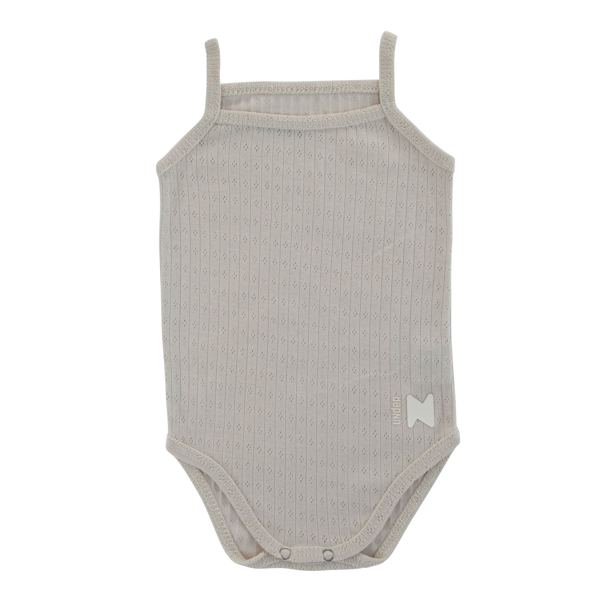 Pointelle Bodysuits – Natural + White (3 Pack, Boy)