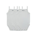 Bamboo Cotton White, Girl (Three Pack)