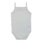 Bamboo Bodysuits – Dusty Blue + White (3 Pack)