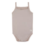 Bamboo Cotton Mauve + White Bodysuits (Three Pack)