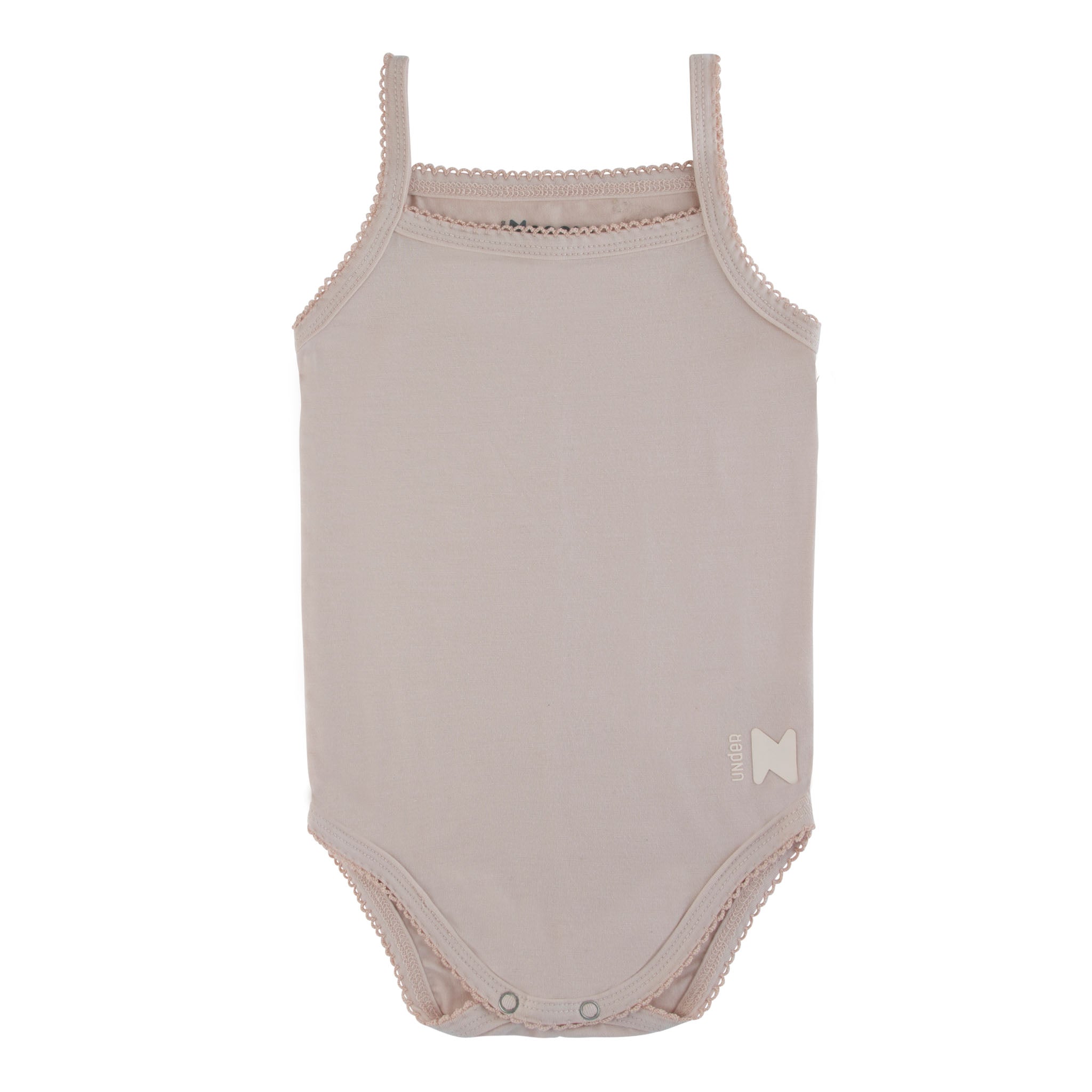 Bamboo Cotton Mauve + White Bodysuits (Three Pack)