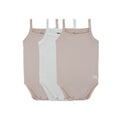 Bamboo Cotton Mauve + White (Three Pack)
