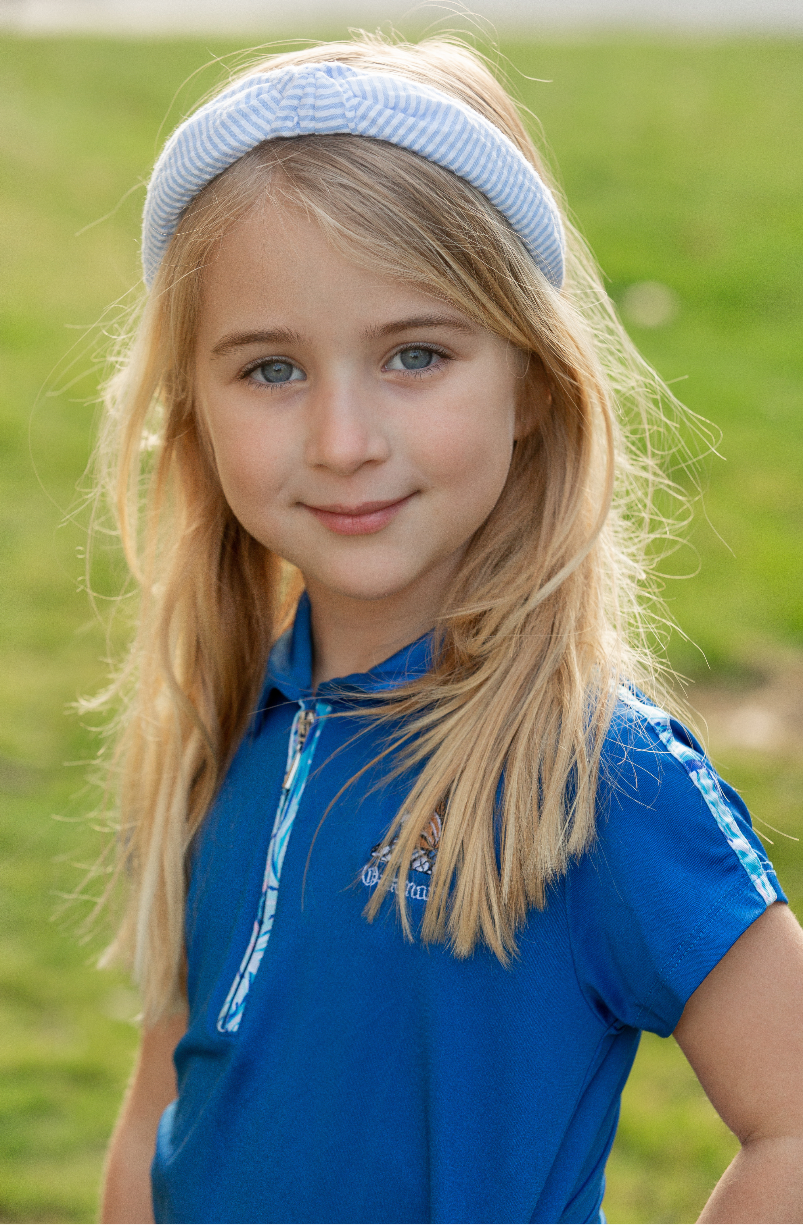 Seersucker Knot Headband