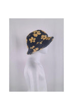 Toddler Sherpa Flower Bucket Hat