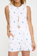 Kaylyn Vest/Short Set