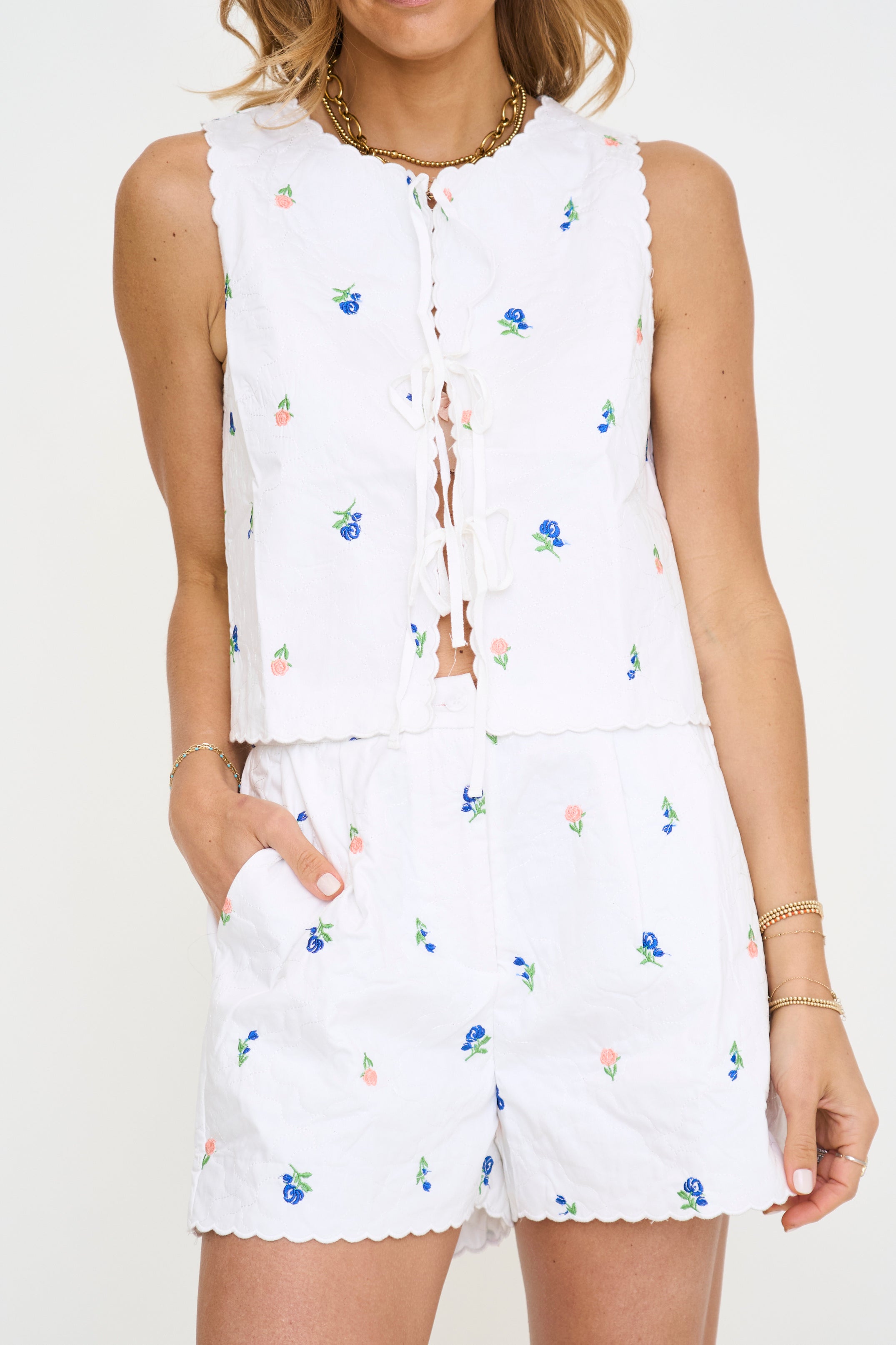 Kaylyn Vest/Short Set