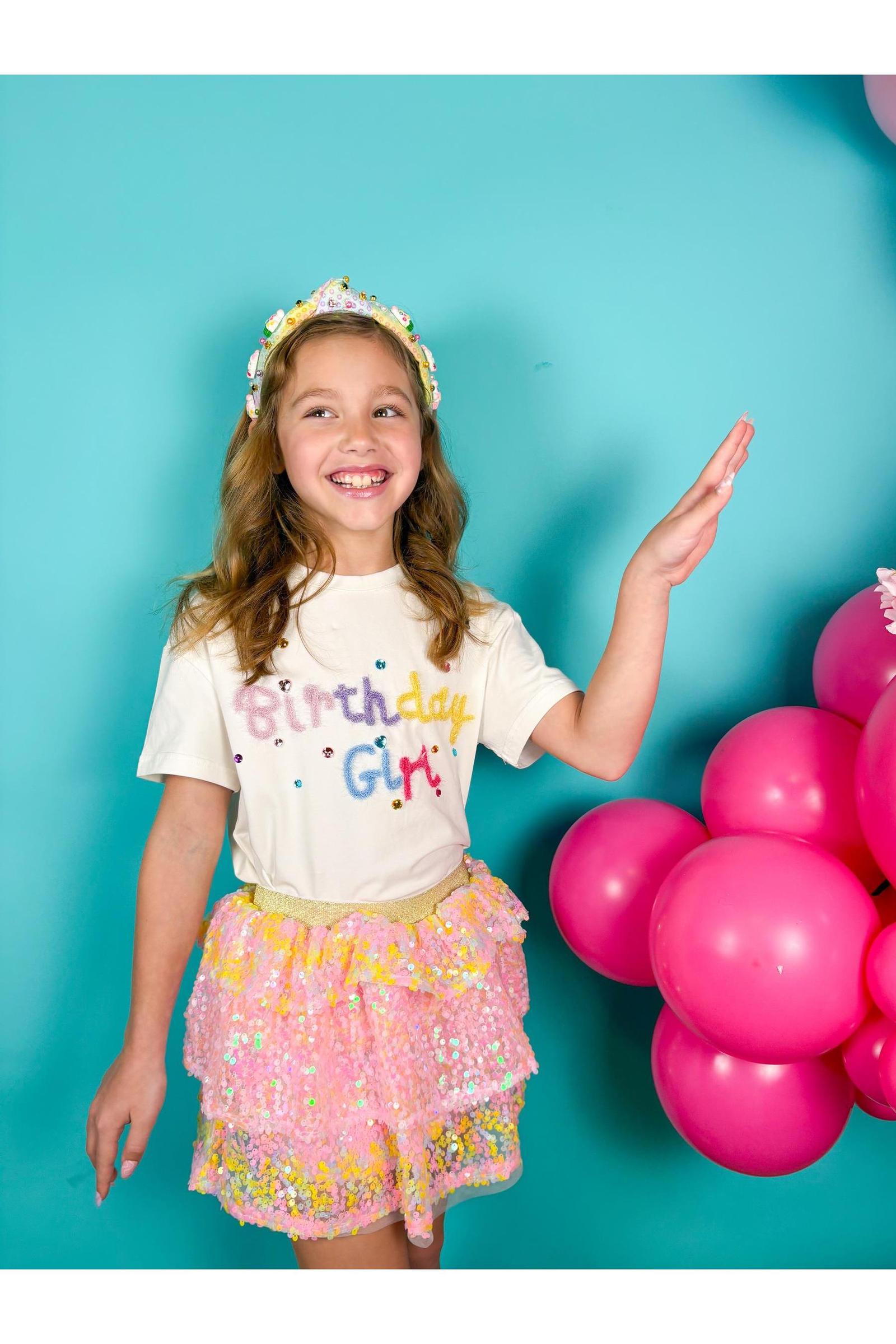 Pastel Sequins Skirt