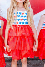 Sparkly 4th of July Tulle Dress