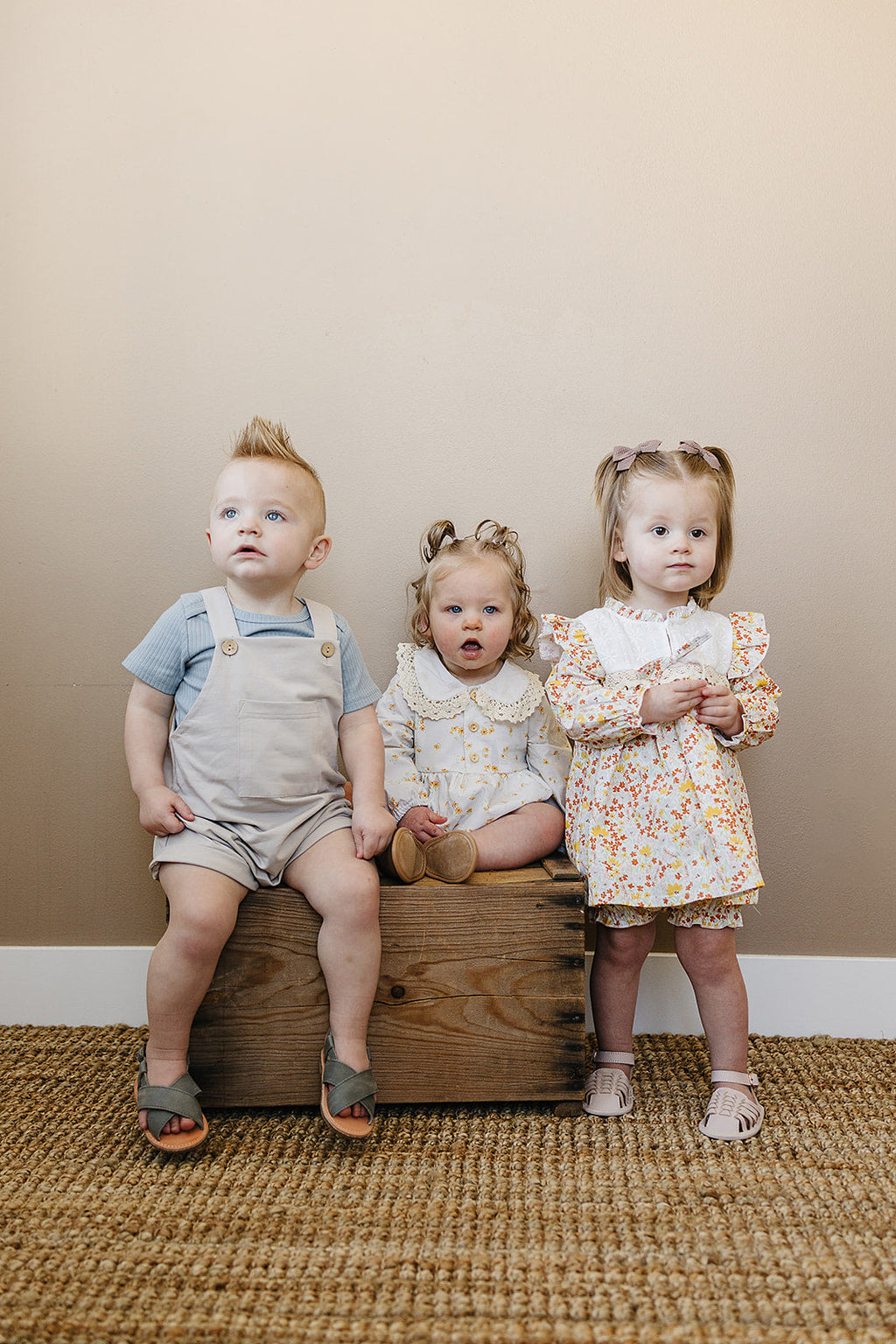 Baby Girl Honey Blossom Bloomer Set