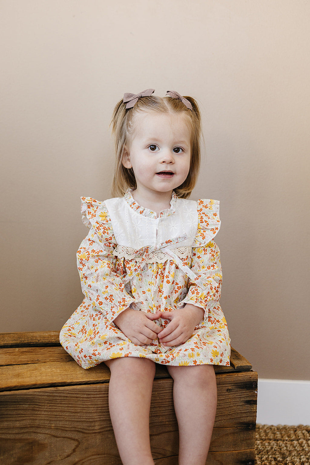 Baby Girl Honey Blossom Bloomer Set