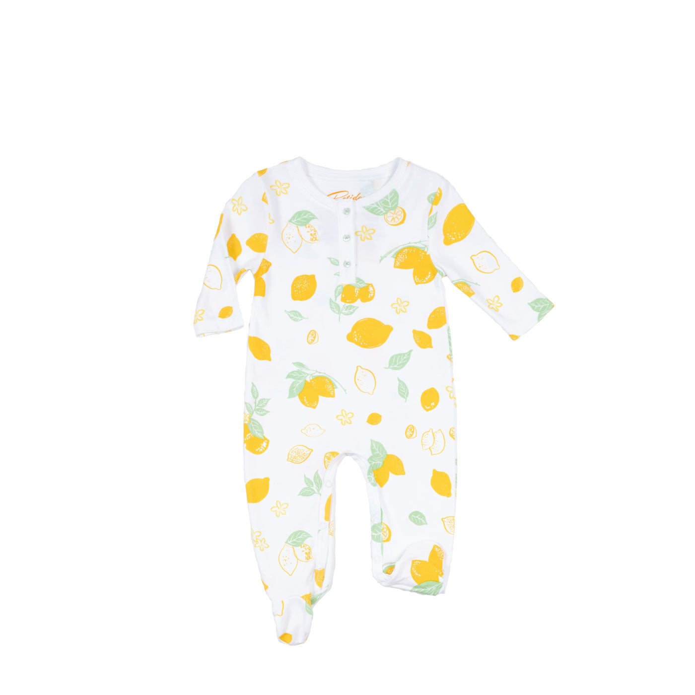 Baby Amalfi Lemons Pima Cotton Onesie
