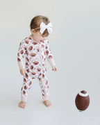Game Day Bamboo Zipper Pajama