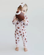 Game Day Bamboo Zipper Pajama
