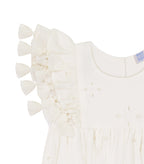 Anna Baby Romper White Eyelet