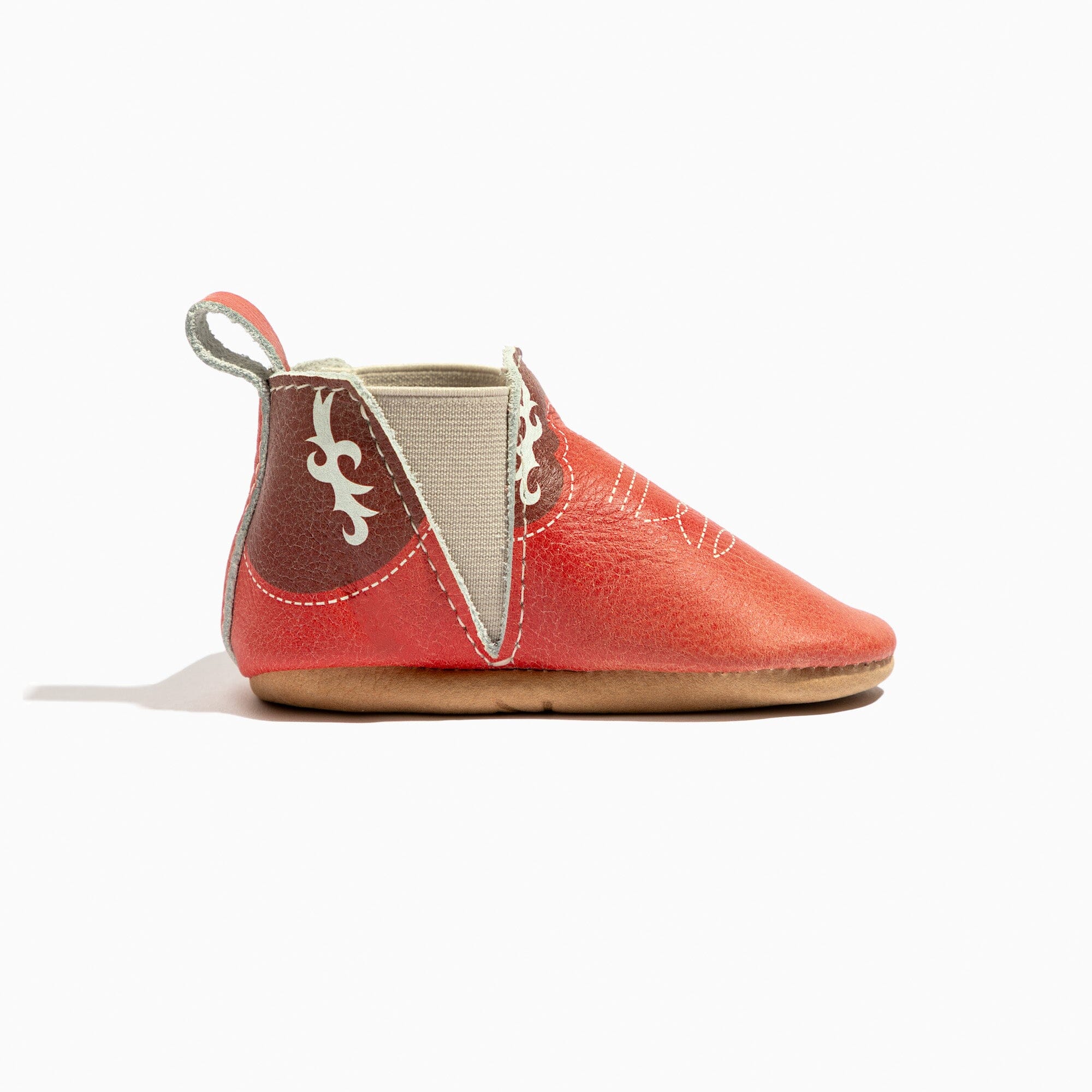 Crimson Cowboy Chelsea Boot