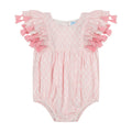 Anna Baby Romper Rose Stripe