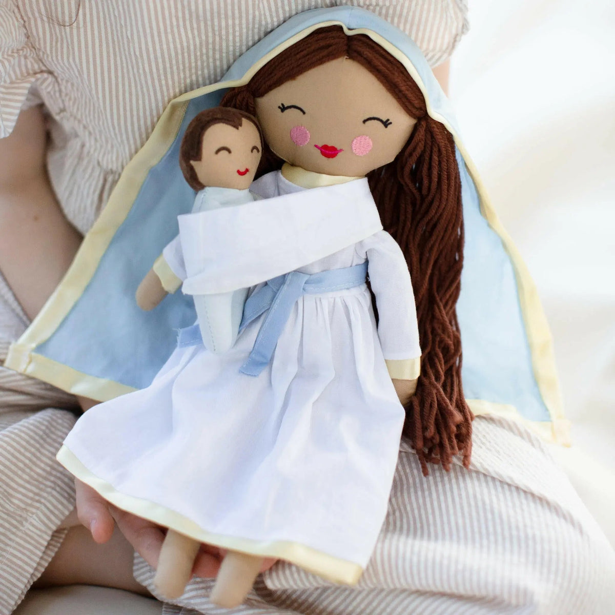 Blessed Mother Rag Doll – Our Lady of Grace, 12"