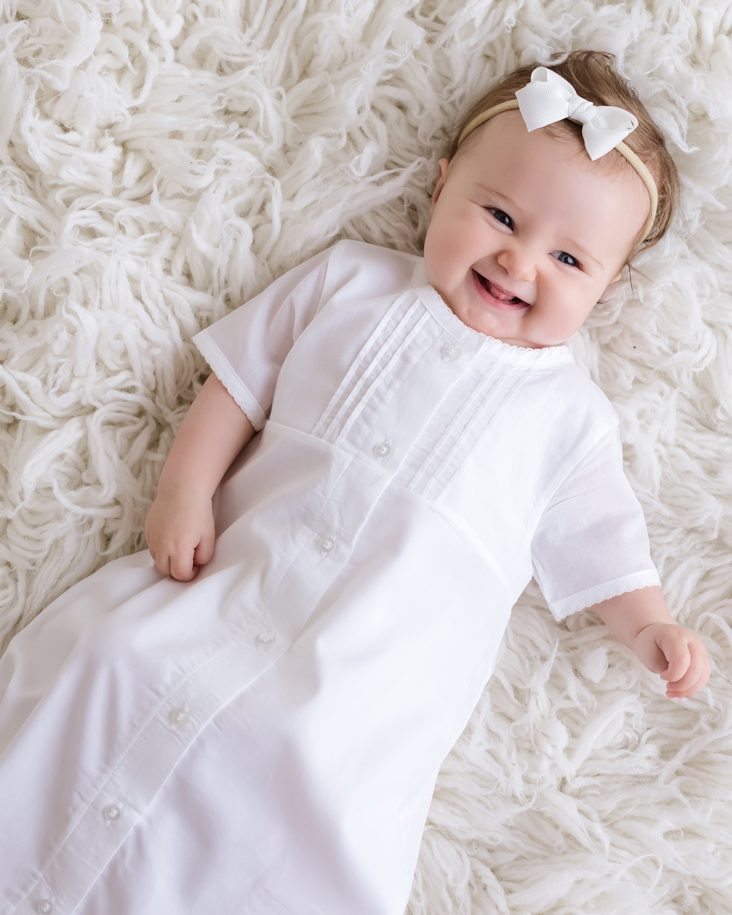 Classic Pima Cotton Batiste Day Gown
