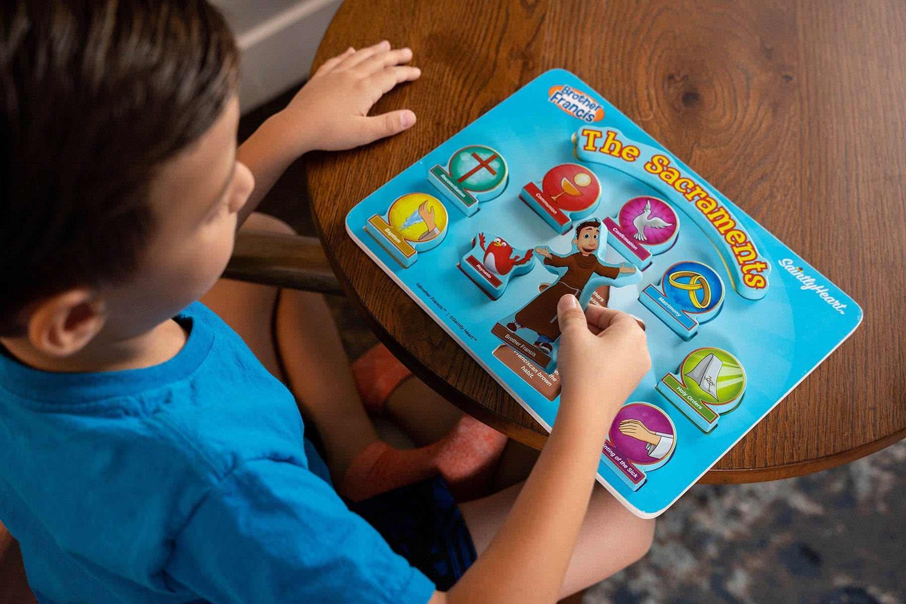 The Sacraments Wooden Puzzle for Kids