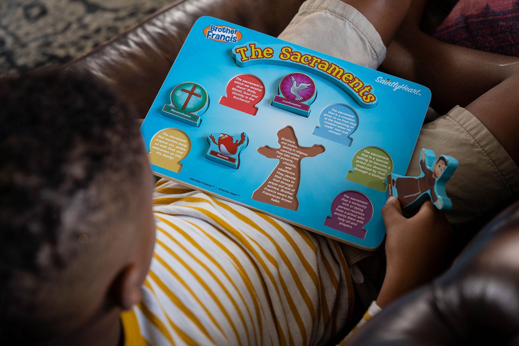 The Sacraments Wooden Puzzle for Kids