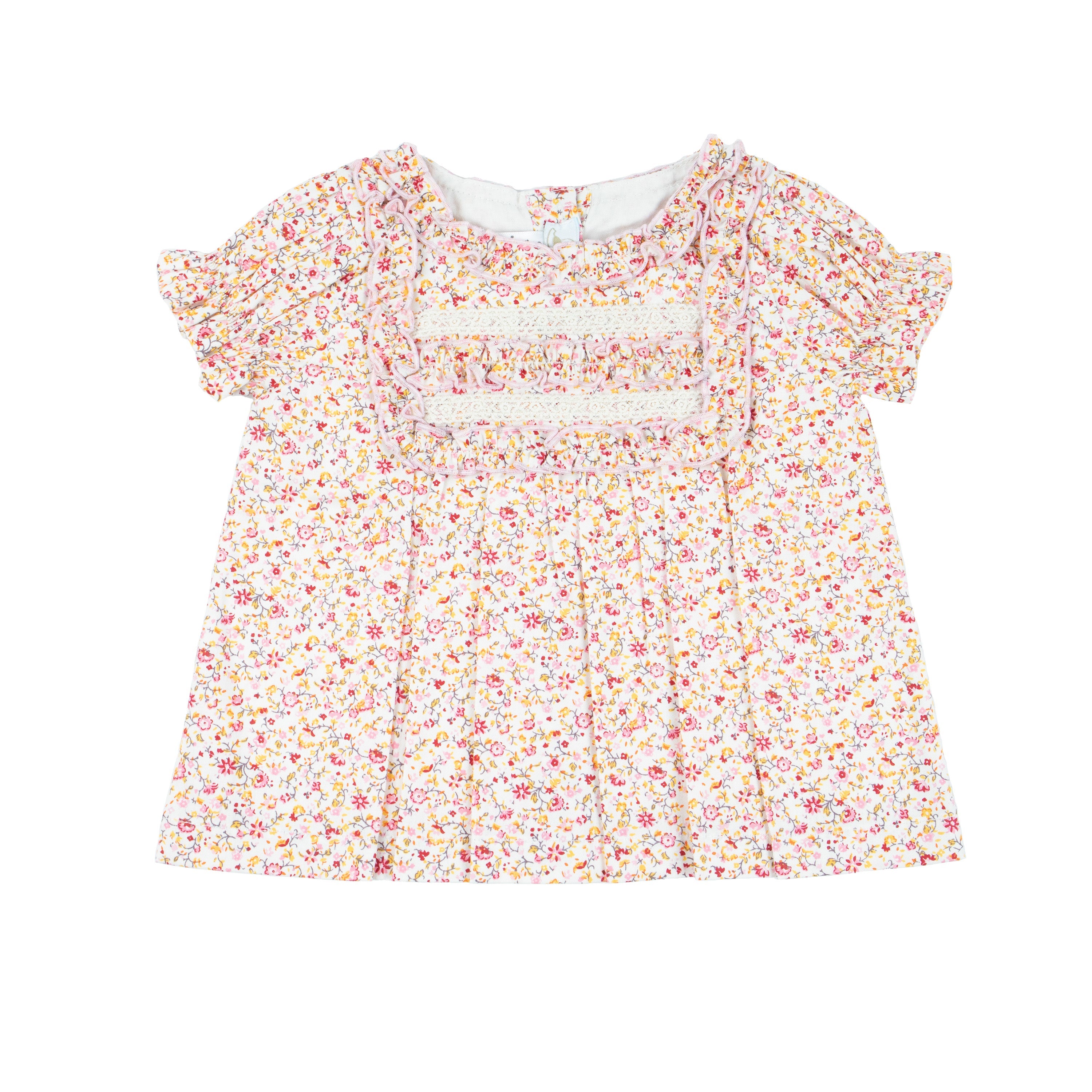Baby Girl Rose Floral Corduroy Set
