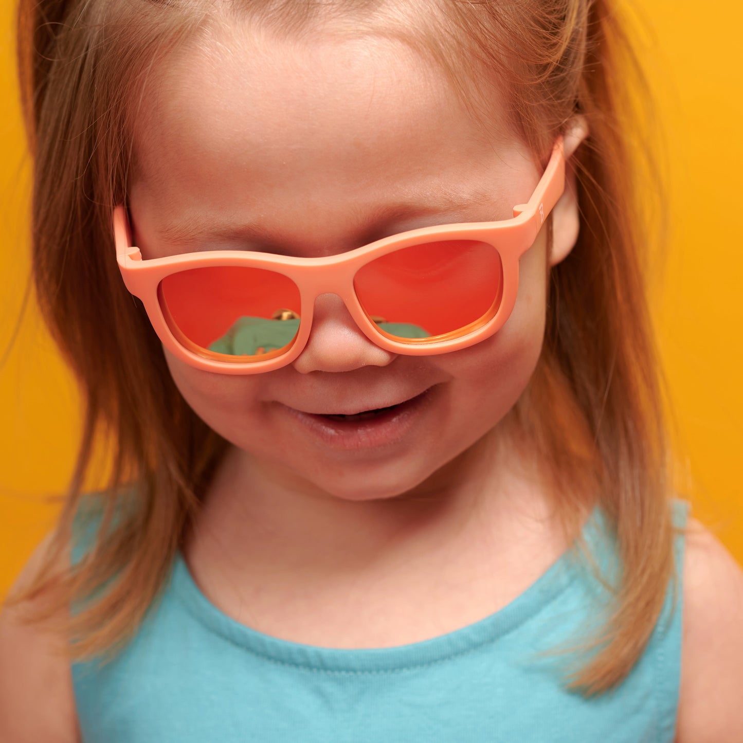 Perfectly Papaya Navigator | Polarized Peach Mirrored Lenses