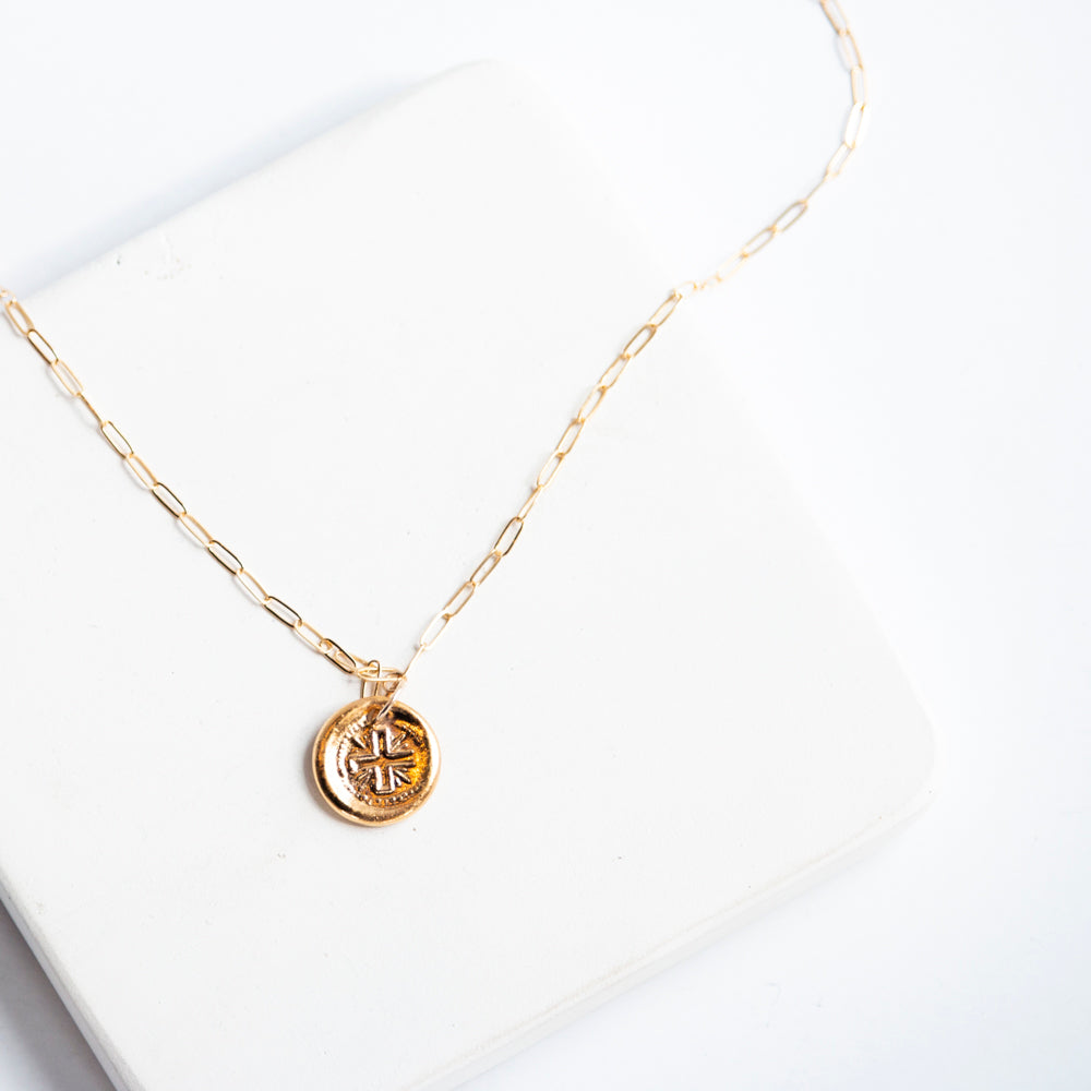 Be Strong & Courageous - Necklace