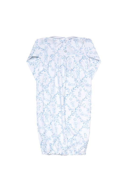 Blue Bears Trellace Baby Gown 