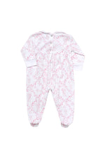 Baby Girl Pink Bears Trellace Smocked Footie