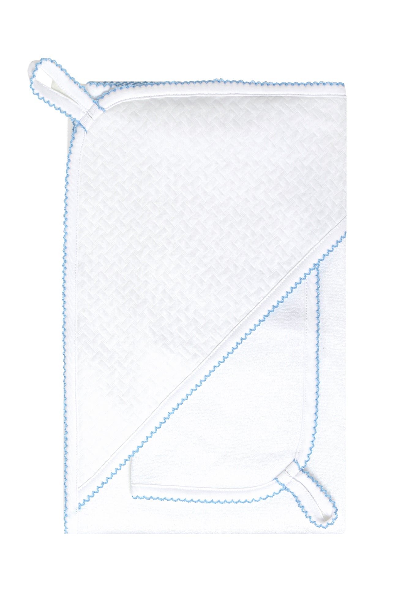 Basket Weave Hooded Towel