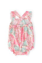 Ruffle Cross Back Romper
