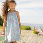 Girls Betty Summer Posy Smocked Strap Dress