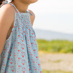 Girls Betty Summer Posy Smocked Strap Dress