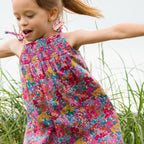 Girls Orchid Betty Smocked Strap Dress