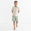 Pull On Straight Shorts | Sage Green
