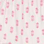 Bella Girls Shoulder Tie Sundress Pink Dobby