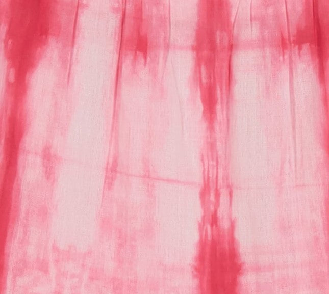 Bella Girls' Shoulder Tie Sundress Hibiscus Shibori
