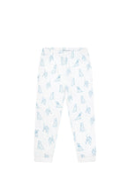 Blue Puppy Love Print Pajamas