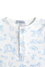 Blue Lone Star Toile Pajamas