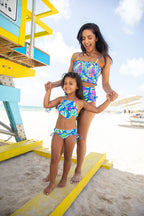 Womens Azul Cabana Two Piece Swimsuit