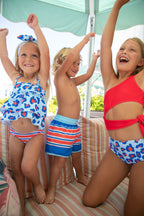 Isla Bella Ruffle Tankini Two-Piece Swimsuit