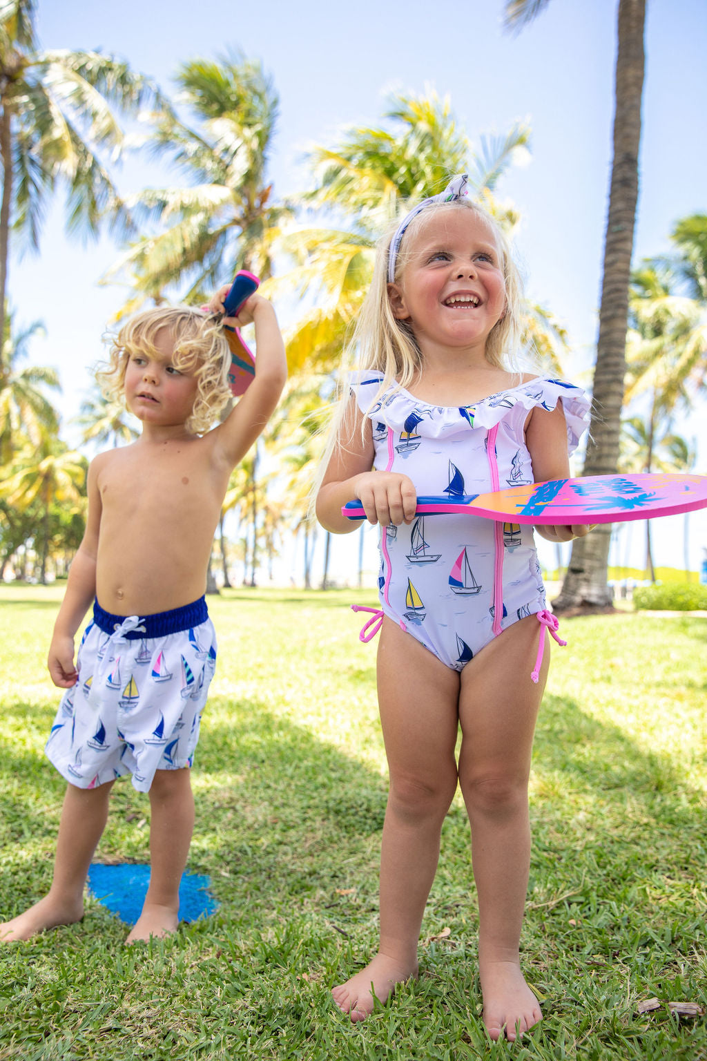 Girls Coastal Soul One Piece Swimsuit