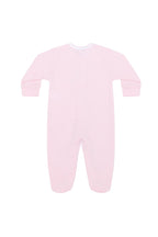 Pink Bubble Pima Cotton Baby Footie