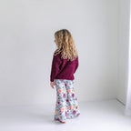Plum Floral Sage Set