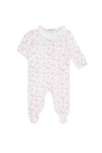 Butterflies Print Crossover Footie