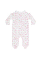 Butterflies Print Crossover Footie