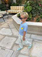 Recycled Cotton Blue Lemon Kid T-Shirt