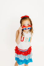 USA Tank and Skort Set