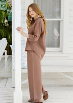 Sand Gauze Travel Pant