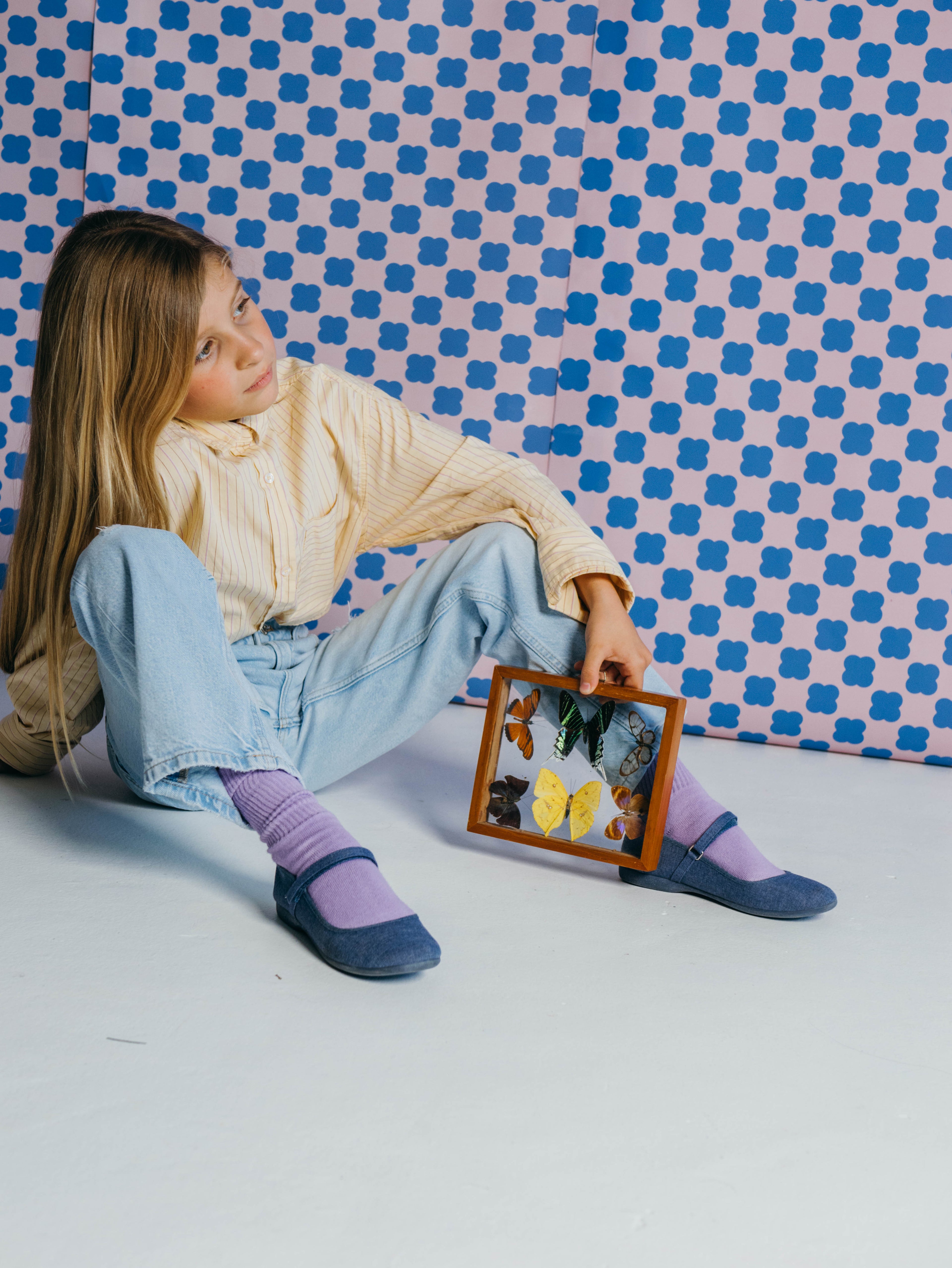 Rania Blue Shoe